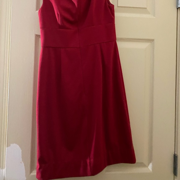 london times dress. red. worn a couple times. nothing wrong with. just too small - Picture 5 of 8